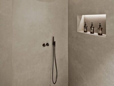 Badezimmer-Traum fugenlos puristisch